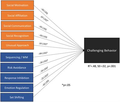 Associations between executive functioning, challenging behavior, and quality of life in children and adolescents with and without neurodevelopmental conditions